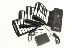 Foldable electronic keyboard